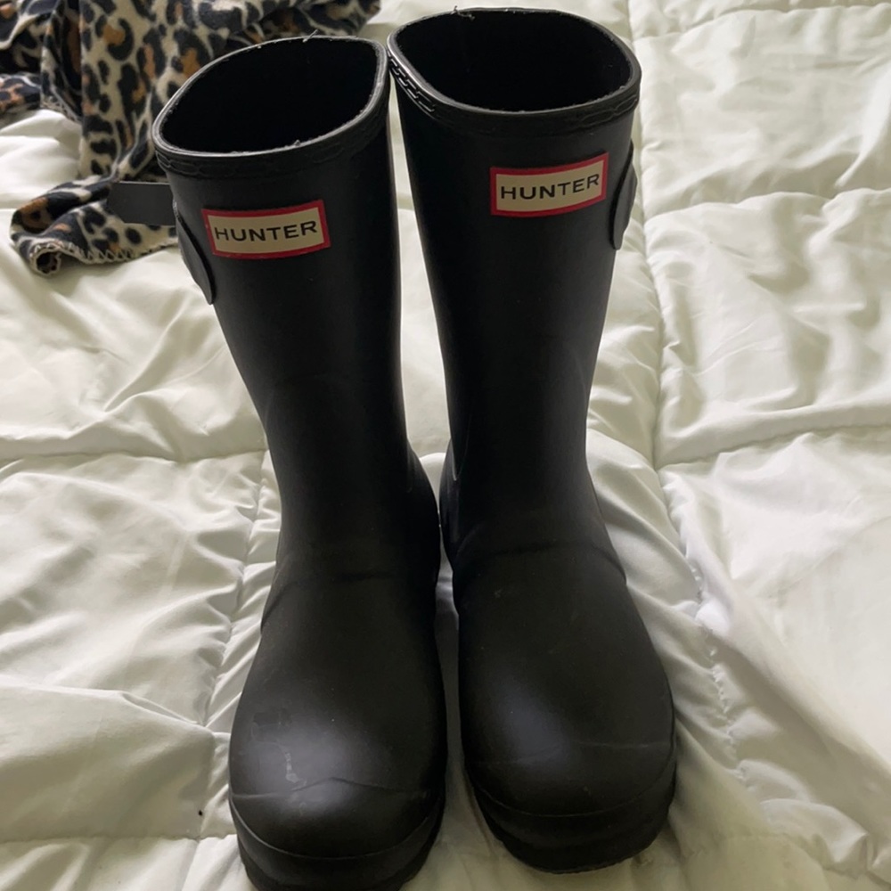 Hunter boots in great condition